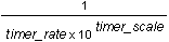 Figure showing the timer parameters