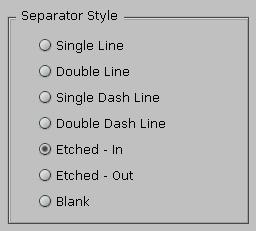 Separators