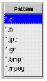 List widget