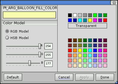 Full color editor