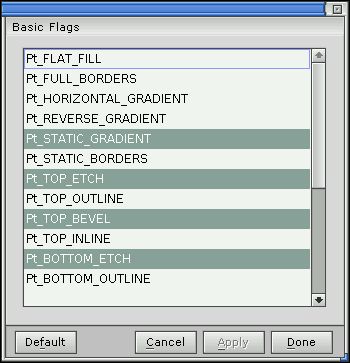 Flag/Option Editor