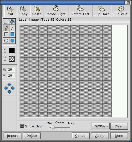 Pixmap editor